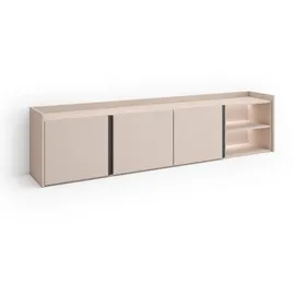SKRAUT HOME Lowboard 207x50x35 cm Beige Holzwerkstoff