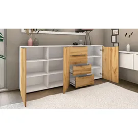 borchardt Möbel Highboard 200 x 93 x 35 cm Braun