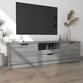 vidaXL TV-Schrank Grau Sonoma 140x35 cm Holzwerkstoff