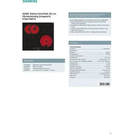 Siemens ET601FNP1E