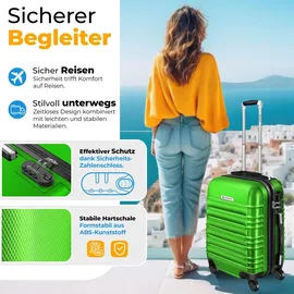 Kesser Koffer-Set 3-tlg. grün