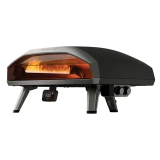 Ooni Koda 2 Max Pizzaofen - schwarz/silber, für Pizzen bis ca. Ø 50cm