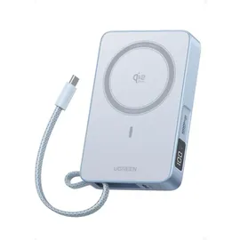UGREEN 10000 mAh Magnetic Powerbank 25W Grey, Universal (65958)