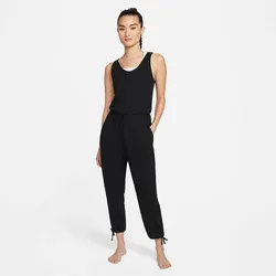 NIKE Damen Overall W NY DF JUMPSUIT TIE, BLACK/IRON GREY, XS