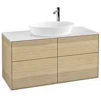 Villeroy & Boch Finion Waschtischunterschrank F91100PC 120x60,3cm, Abdeckplatte white