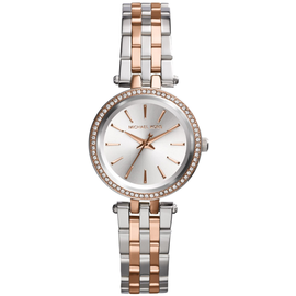 Michael Kors Darci Edelstahl 26 mm silber/rosegold