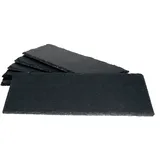 Mambocat 6er Set Schieferplatte 11x30cm Schwarz - 23464632