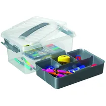 sigma home Q-Line Multi Box 30 x 20 x 14 cm 6-tlg. transparent/grau