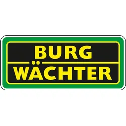 Burg Wächter Panzerriegel ( 3000253331 ) Länge 80 mm Breite 32,5 mm Ösen-Ø 8 mm