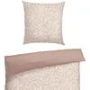 Schiesser Renforcé-Bettwäscheset »Leaves« - taupe