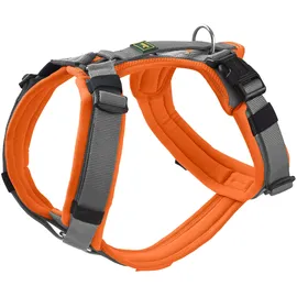 Hunter Maldon Up Hundegeschirr orange/grau M-L