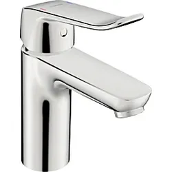Hansa Hansacare Waschtischarmatur 46022206 ohne Ablaufgarnitur, mit Ablaufgarnitur, Hebel lang, Ausladung 114 mm, chrom