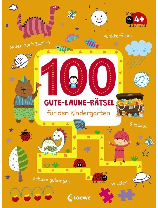 100 Gute-Laune-Rätsel / 100 Gute-Laune-Rätsel Für Den Kindergarten, Kartoniert (TB)