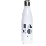 Paladone Playstation 5 Wasserflasche Edelstahl Silber