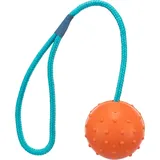 Trixie Ball am Seil 6 cm orange
