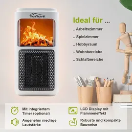Tronitechnik TT-PTC 400 W weiß/schwarz