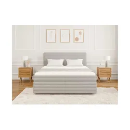 S-Style Boxbett 165 x 110 cm H3 Grau