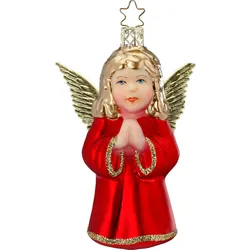 Christbaumschmuck Glas Engel Christkind Weihnachtskugeln Weihnachtsbaumschmuck