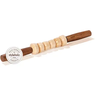 Styleholz Faszienstab Woodstick MINI (hell)