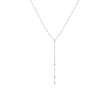 Elli Halskette Damen Y-Kette Kugel Geo Trend in 925 Silber