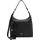 L.Credi Maite Shopper Kunstleder Black