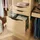 BASED Kleiderschrank Korpus 45,6 x 242,2 x 56,5 cm Eiche
