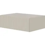 Selsey Veldio - Nachtkonsole mit Schublade, graubeige, 50 cm - Selsey