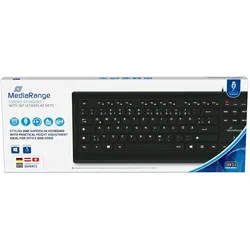 MediaRange Tastatur flache Tasten