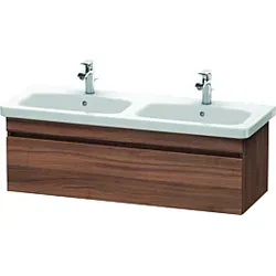 Duravit DuraStyle Waschtischunterbau DS639807979 Nussbaum Natur, 123x44,8x39,8cm, mit 1 Auszug