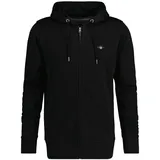 GANT Shield Sweatjacke Herren Schwarz XXL