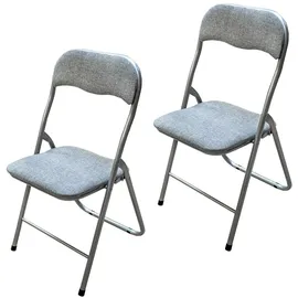 Hti-Living Klappstuhl Dima Fabric grau