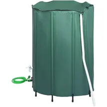 vidaXL Regenwassertank 1250 l grün