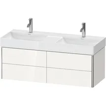 Duravit XSquare Waschtischunterschrank, 4 Schubkästen, Betongrau Matt