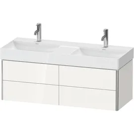 Duravit XSquare Waschtischunterschrank, 4 Schubkästen, Betongrau Matt