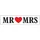 OEM Hängedekoration Schild MR & MRS 50 x 11,5 cm