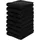 OTTO home Vanessa Handtuchset 30 x 50 cm schwarz 8 St.