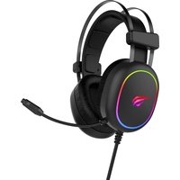 Havit GAMING Headphone Kopfhörer Kabelgebunden Kopfband Schwarz
