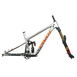 Firebird Frame - Gabel Set - silver sunrise
