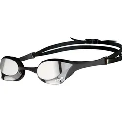 ARENA arena Unisex Wettkampf Schwimmbrille Cobra, SILVER-BLACK, ONE SIZE