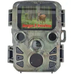 Berger u. Schröter Mini 20 MP Wildkamera Nachtsicht Bewegungsmelder 20 Mega-Pixel