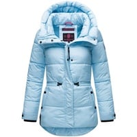 Marikoo Winterjacke Akumaa mit tailliertem Schnitt blau S (36)