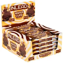 INLEAD Wafer Cups, 15 x 50 g, Hazelnut Milk Choc