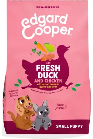 Edgard & Cooper Kroketten Für Kleine Welpen Frische Ente & Huhn 3kg