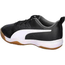 Puma Tenaz Jr Hallenschuh Kinder Schwarz/Weiß 33