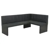 Hela Eckbank Melanie, - grau , Maße (cm): B: 61 H: 90