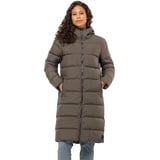 Damen Coat W cold Coffee XL