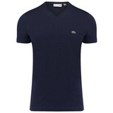 Lacoste T-Shirt TH2036 Dunkelblau Regular Fit 4