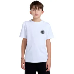 T-Shirt ELEMENT "Seal Bp", Kinder, Gr. 8(125-130cm), weiß (optic weiß), 100% Baumwolle, Kurzarm, Shirts
