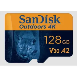 SanDisk Outdoors 4K microSDXC-UHS-I Karte 128GB