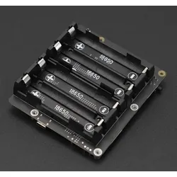 DFRobot 18650 Batterie UPS HAT für Raspberry Pi 5 , 5.1V / 5A, 3A Quick Charge, I2C, 95% Effizienz